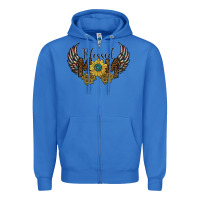 True Royal blessed mom Zipper Hoodie - SublimationCraftShop