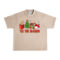French Oak 'tis the season christmas Urban Heavy Tee - Zillion Design Studio
