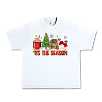 White 'tis the season christmas Urban Heavy Tee - Zillion Design Studio