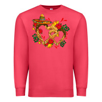 Cardinal Churros with love and sombrero Premium Sweatshirt - AdoDesignShop