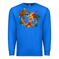 True Royal Churros with love and sombrero Premium Sweatshirt - AdoDesignShop