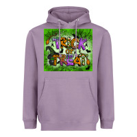 Lavender trick or treat tumbler Heavyweight Hoodie - BundleAndBundleShop