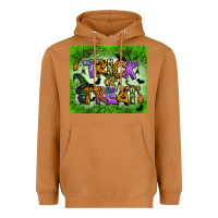Meerkat trick or treat tumbler Heavyweight Hoodie - BundleAndBundleShop