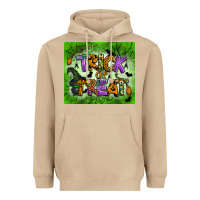 Mushroom trick or treat tumbler Heavyweight Hoodie - BundleAndBundleShop
