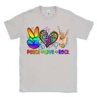 Moon Dust peace love rock Classic Tee - Zillion Design Studio