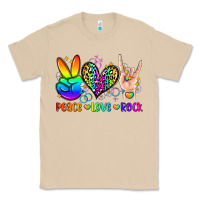 Mushroom peace love rock Classic Tee - Zillion Design Studio
