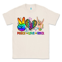 Natural peace love rock Classic Tee - Zillion Design Studio