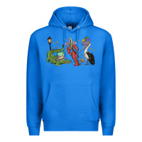True Royal mardi gras alligator crawfish pelican Premium Hoodie - MaliasSmallBusiness