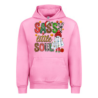 Fuchsia Pink Sassy litte soul Urban Hoodie - NancyCooperArtShop