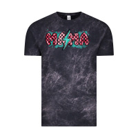 Cloud Black lightning bolt mama Vintage Tee - MaliasSmallBusiness