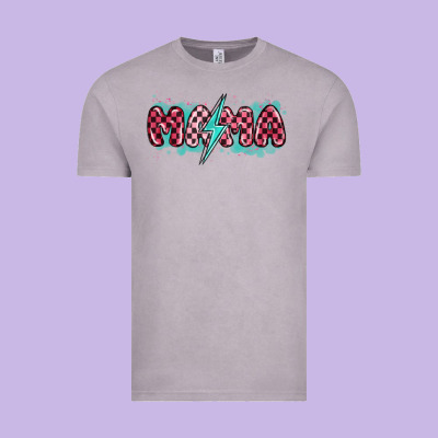 Vintage Tee lightning bolt mama