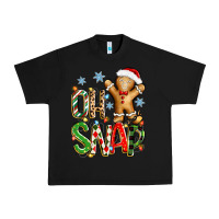Black oh snap christmas cookie Urban Heavy Tee - Zillion Design Studio