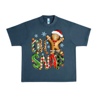 Midnight Navy oh snap christmas cookie Urban Heavy Tee - Zillion Design Studio