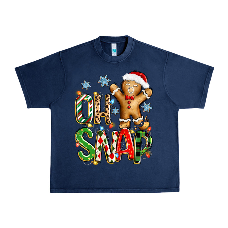 Oh Snap Christmas Cookie Urban Heavy Tee by Zillion Design Studio | Teevron