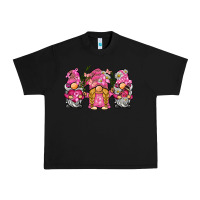 Black breast cancer gnome Urban Heavy Tee - BarkalooDesign