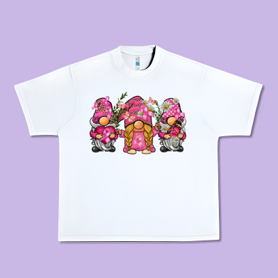 Breast Cancer Gnome Urban Heavy Tee Designed By Barkaloodesign