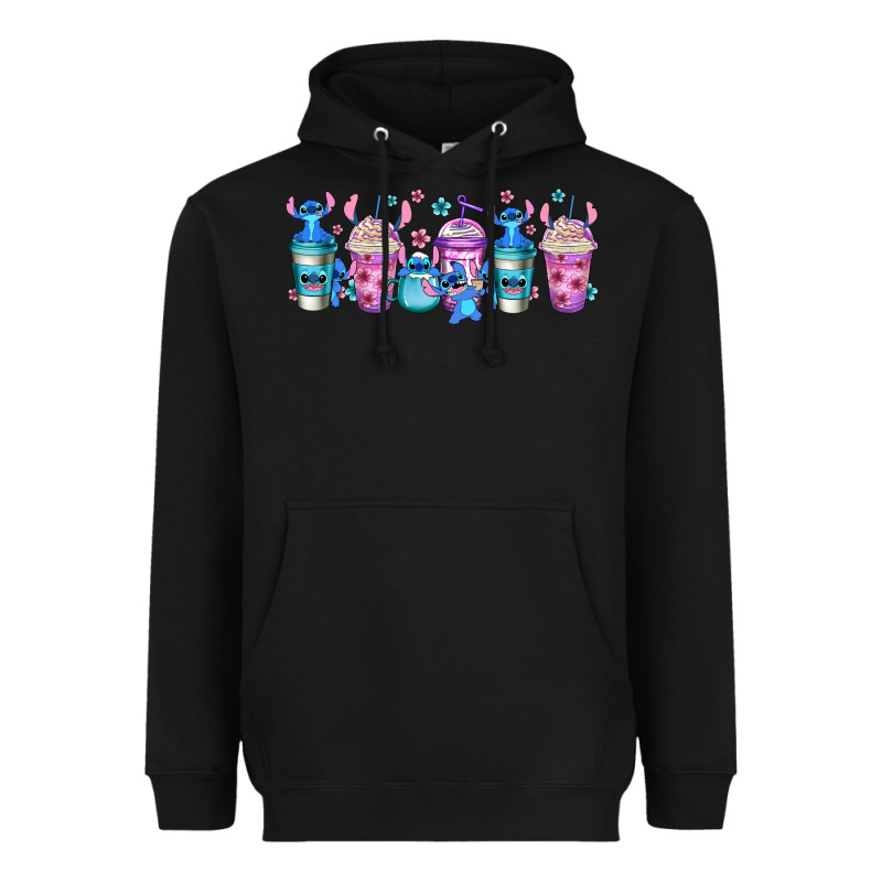 Stitch Coffee Cups Libbey Glass Heavyweight Hoodie by Jasminsmagicworld | Teevron