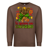 Chestnut Te Gueiro un churro Premium Sweatshirt - AdoDesignShop