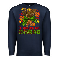 Navy Te Gueiro un churro Premium Sweatshirt - AdoDesignShop