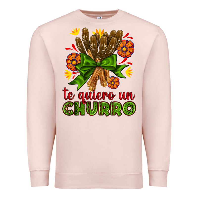 Te Gueiro Un Churro Premium Sweatshirt by AdoDesignShop | Teevron