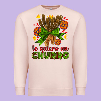 Te Gueiro Un Churro Premium Sweatshirt Designed By Adodesignshop