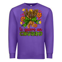 Purple Te Gueiro un churro Premium Sweatshirt - AdoDesignShop