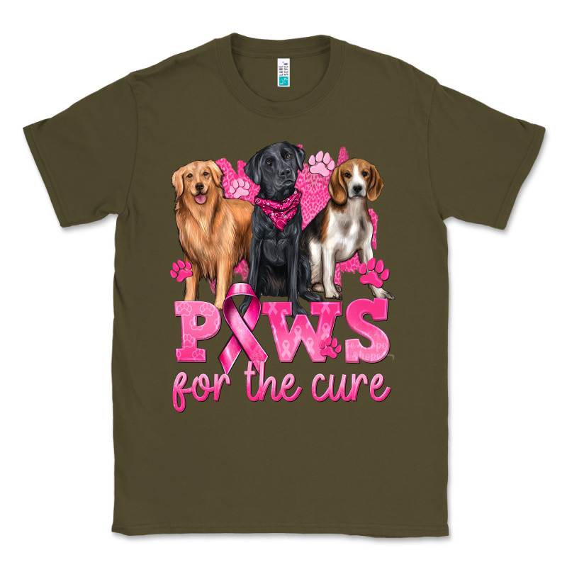 Paws For The Cure Classic Tee by texasbilliewilder | Teevron