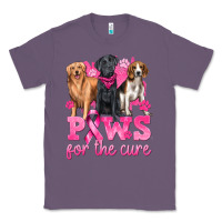 Lavender Paws For The Cure Classic Tee - texasbilliewilder