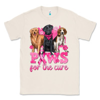 Natural Paws For The Cure Classic Tee - texasbilliewilder