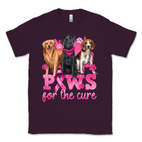 Plum Paws For The Cure Classic Tee - texasbilliewilder