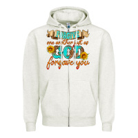Oatmeal Heather forgive one another just as god forgave you Zipper Hoodie - HRA Design Shop