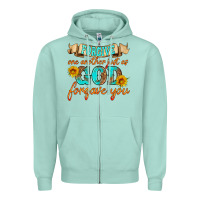 Forgive One Another Just As God Forgave You Zipper Hoodie | Teevron