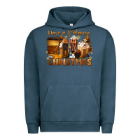 Pigment Midnight Navy have a melanin christmas coffee cups Urban Hoodie - MaliasSmallBusiness