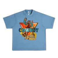Hey Cowboy With Sunflowers Urban Heavy Tee | Teevron