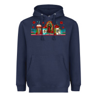 Navy lady of guadalupe coffee cups libbey glass Heavyweight Hoodie - Jasminsmagicworld
