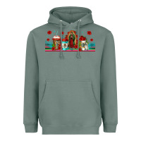 Sage lady of guadalupe coffee cups libbey glass Heavyweight Hoodie - Jasminsmagicworld