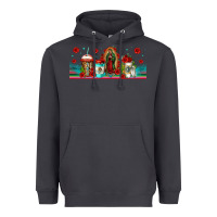 Smoke lady of guadalupe coffee cups libbey glass Heavyweight Hoodie - Jasminsmagicworld