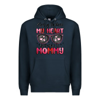 Navy sorry ladies my heart belongs to mommy Premium Hoodie - MaliasSmallBusiness