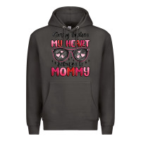 Smoke sorry ladies my heart belongs to mommy Premium Hoodie - MaliasSmallBusiness