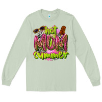 Matcha hot mom summer Long Sleeve Tee - texasbilliewilder