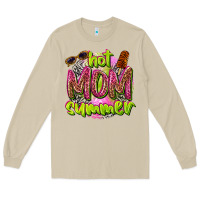 Mushroom hot mom summer Long Sleeve Tee - texasbilliewilder
