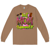 Toasted Coconut hot mom summer Long Sleeve Tee - texasbilliewilder