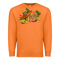 Carrot mexican elote corn sombrero lime and  cactus Premium Sweatshirt - AdoDesignShop