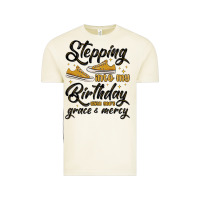 Vintage Arctic stepping into my birthday with god s grace and mer Vintage Tee - MaliasSmallBusiness
