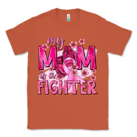 Copper My Mom Is a Fighter with Ribbon Classic Tee - texasbilliewilder