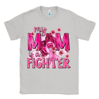 Moon Dust My Mom Is a Fighter with Ribbon Classic Tee - texasbilliewilder