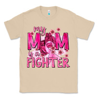 Mushroom My Mom Is a Fighter with Ribbon Classic Tee - texasbilliewilder