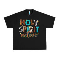Black holy spirit active Urban Heavy Tee - texasbilliewilder