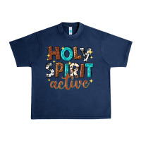 Navy holy spirit active Urban Heavy Tee - texasbilliewilder
