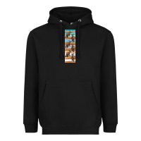 Dinosaur Parasaurolophus Pen Wrap Heavyweight Hoodie | Teevron
